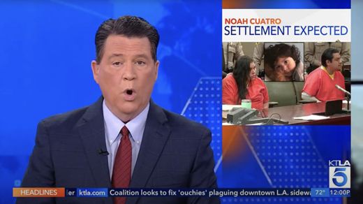 LA County DCFS Expected to Settle Noah Quatro Case KTLA 09